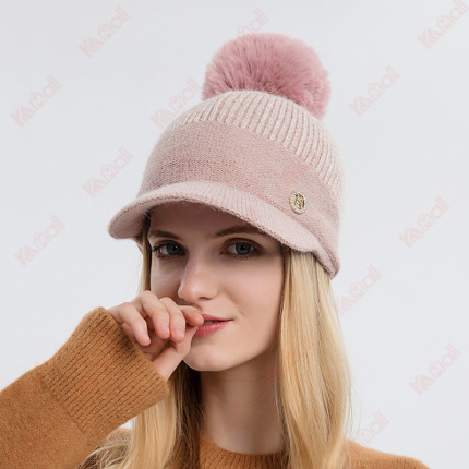 cashmere beanie rabbit wool blend